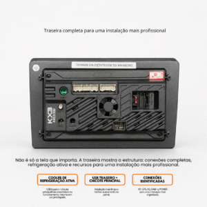 Multimidia 9" Android KRC 5300 6G de RAM OCTACORE - Imagem 5