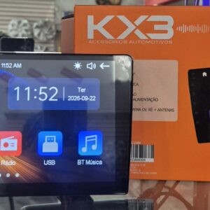 Multimidia 9" MP5 KRC 3200 Carplay sem Fio