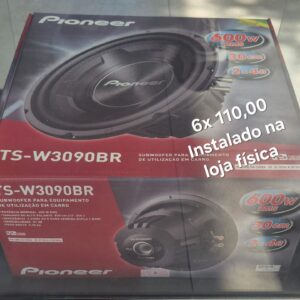 ALTO FALANTE SUB WOOFER 12" PIONEER TS-W3090BR 600W