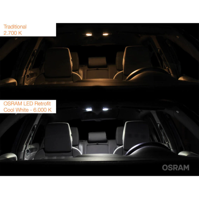 LED T10 BRANCO OSRAM 12V W5W 1.5W - Imagem 5